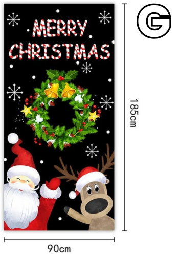 MagicX-mas Doorcover™ I 2023 Kerstdeurafdekkingen Mega-Sale