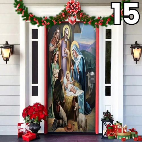 MagicX-mas Doorcover™ I 2023 Kerstdeurafdekkingen Mega-Sale