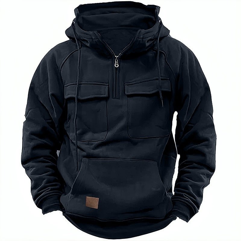 Anton™ I Warme Winter Hoodie met Rits