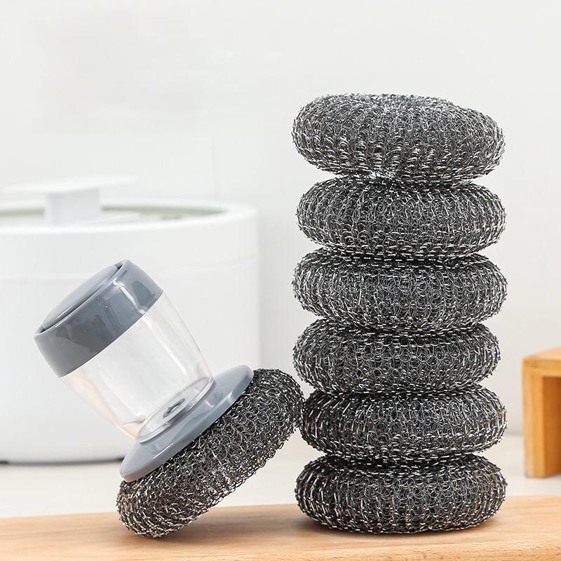 BrushEase™ - Borstel voor reiniging met ingebouwde zeepfunctie