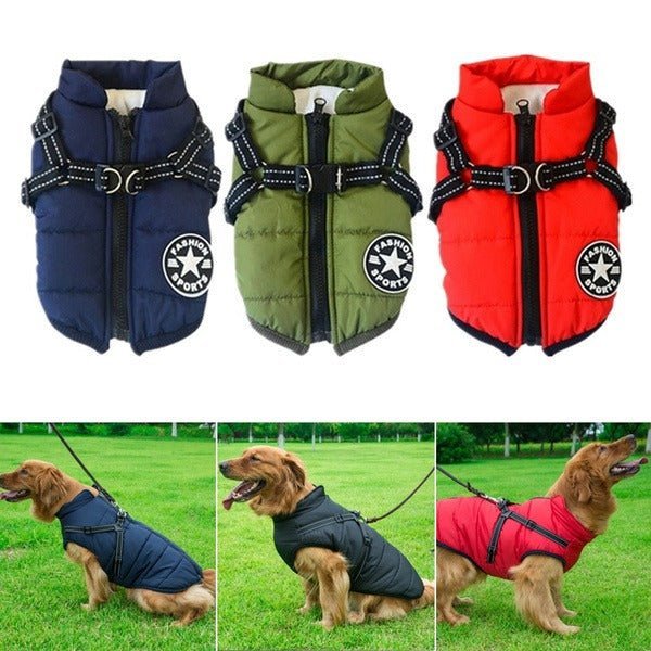 CozyBuddy™ - 3 in 1 Hondenharnas Jas