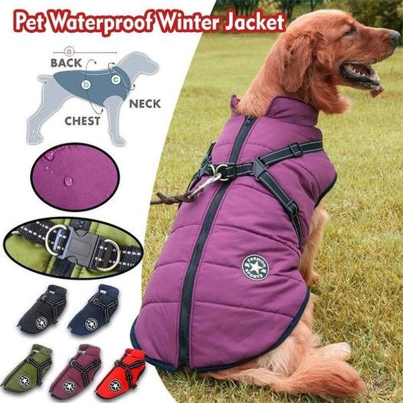 CozyBuddy™ - 3 in 1 Hondenharnas Jas