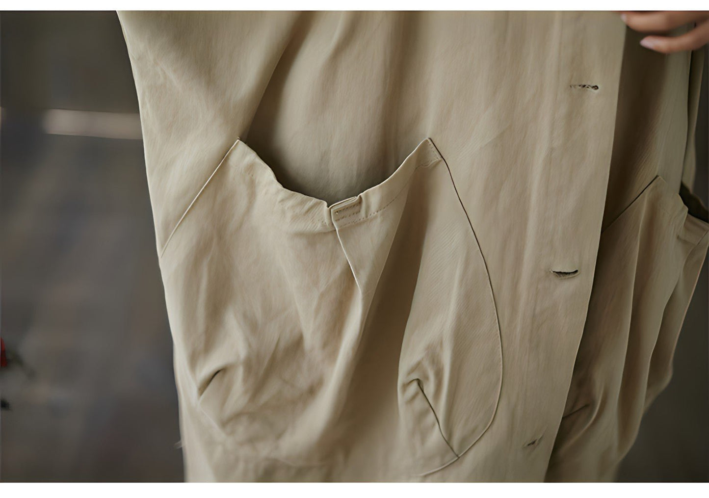 Édith - Oversized Trench Coat