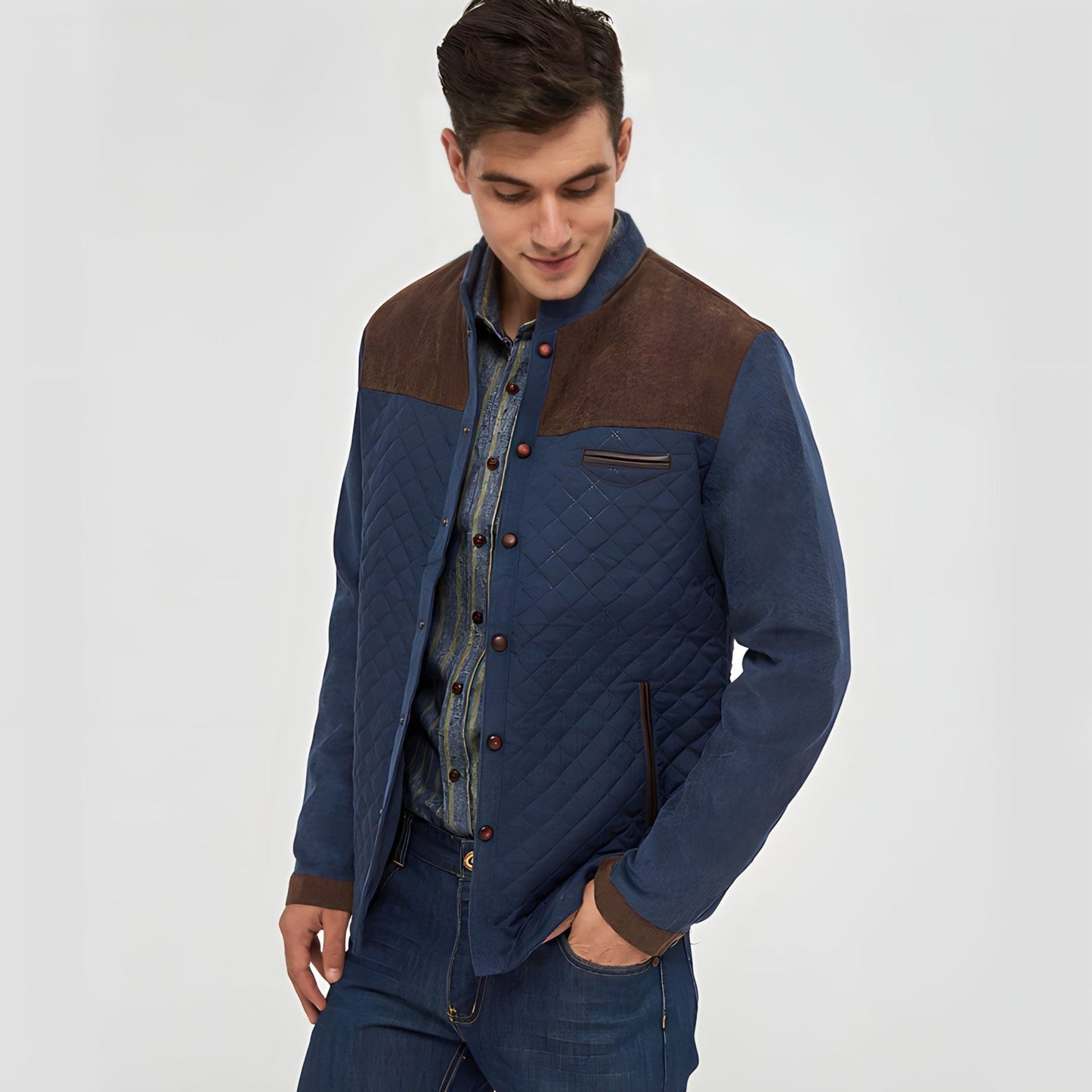 Franck - Slim Fit Bomber jack