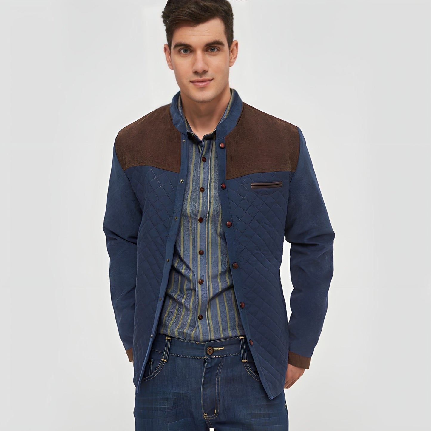 Franck - Slim Fit Bomber jack