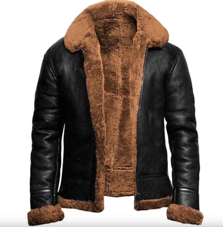Fred™ I Leren Winterjas
