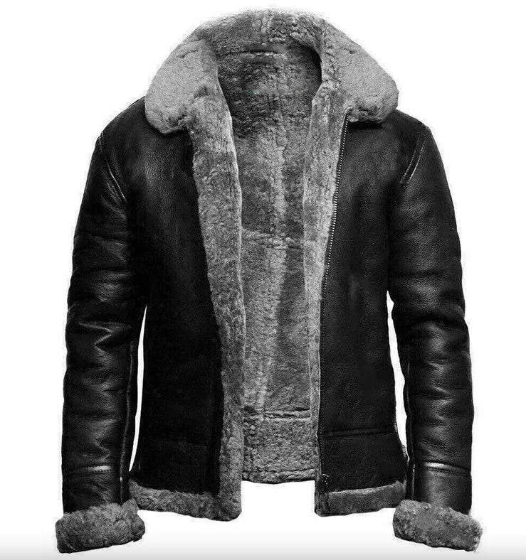 Fred™ I Leren Winterjas