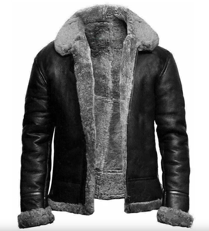 Fred™ I Leren Winterjas