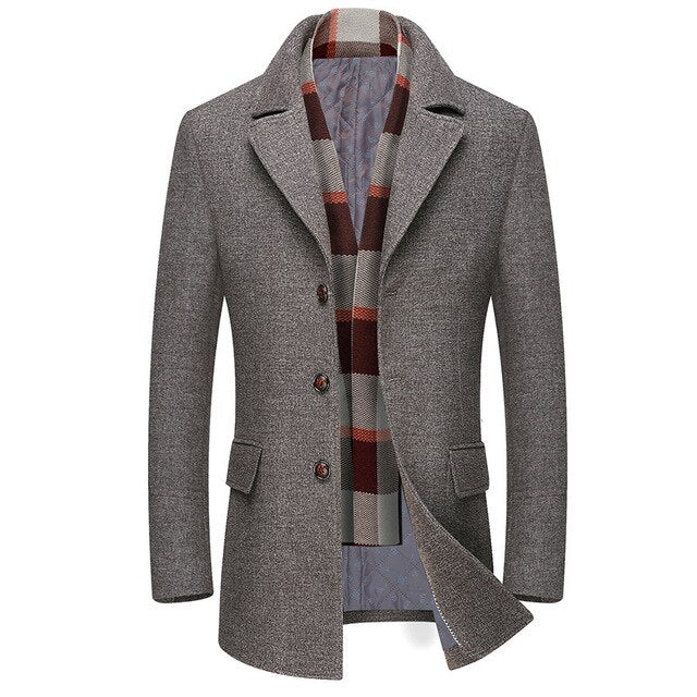 Hamilton - Slim Fit Zakelijke Jas