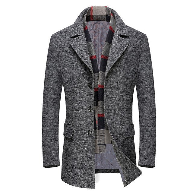 Hamilton - Slim Fit Zakelijke Jas