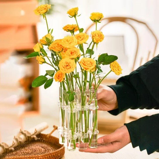 HingeBlossom™ I Scharnierende bloemenvaas