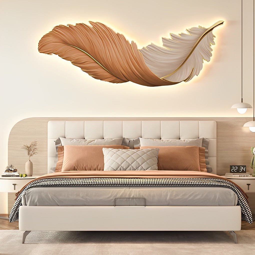 LuminaPlume™ Studio | USB-oplaadbare Designer muurdecoratie lamp