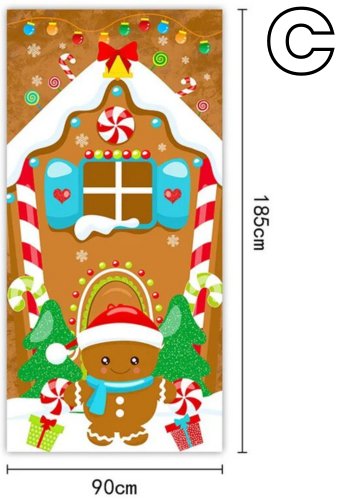 MagicX-mas Doorcover™ I 2023 Kerstdeurafdekkingen Mega-Sale