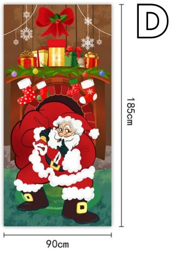 MagicX-mas Doorcover™ I 2023 Kerstdeurafdekkingen Mega-Sale