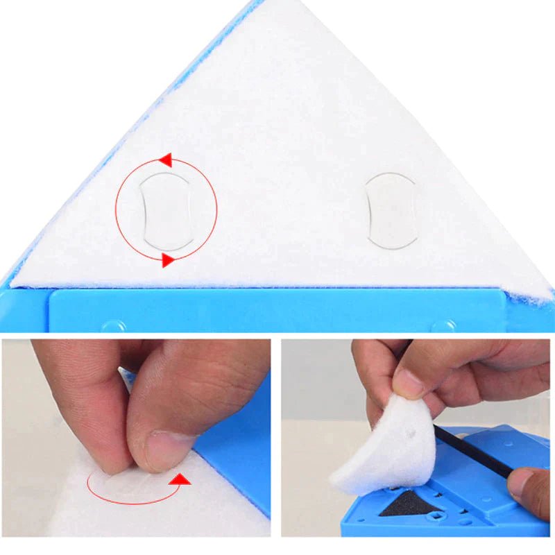 MagiGleam™ - Magnetische ruitenreiniger met dubbelzijdige werking