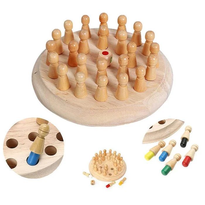 Memory Chess Educatief Speelgoed