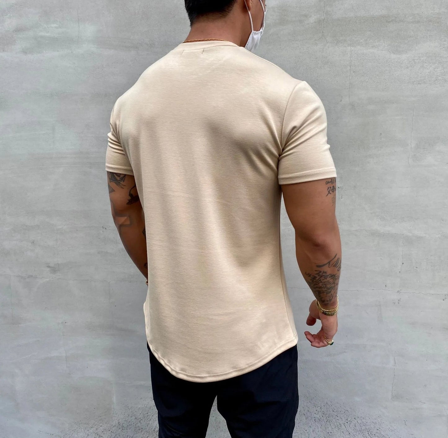 Milan™ I Puur katoenen stretch sport T-shirt