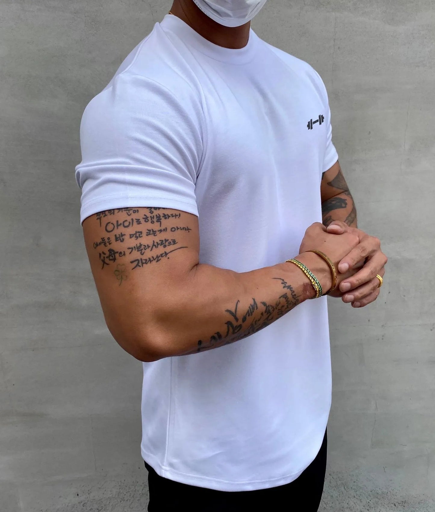 Milan™ I Puur katoenen stretch sport T-shirt