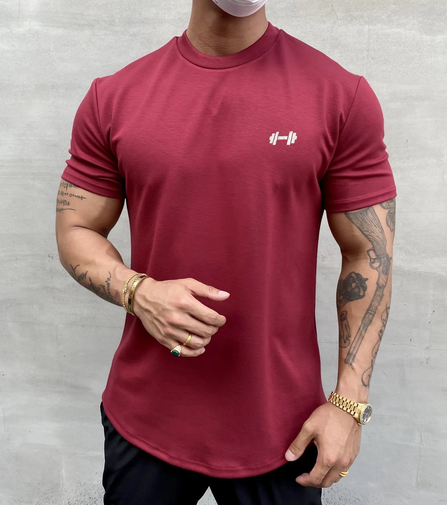 Milan™ I Puur katoenen stretch sport T-shirt
