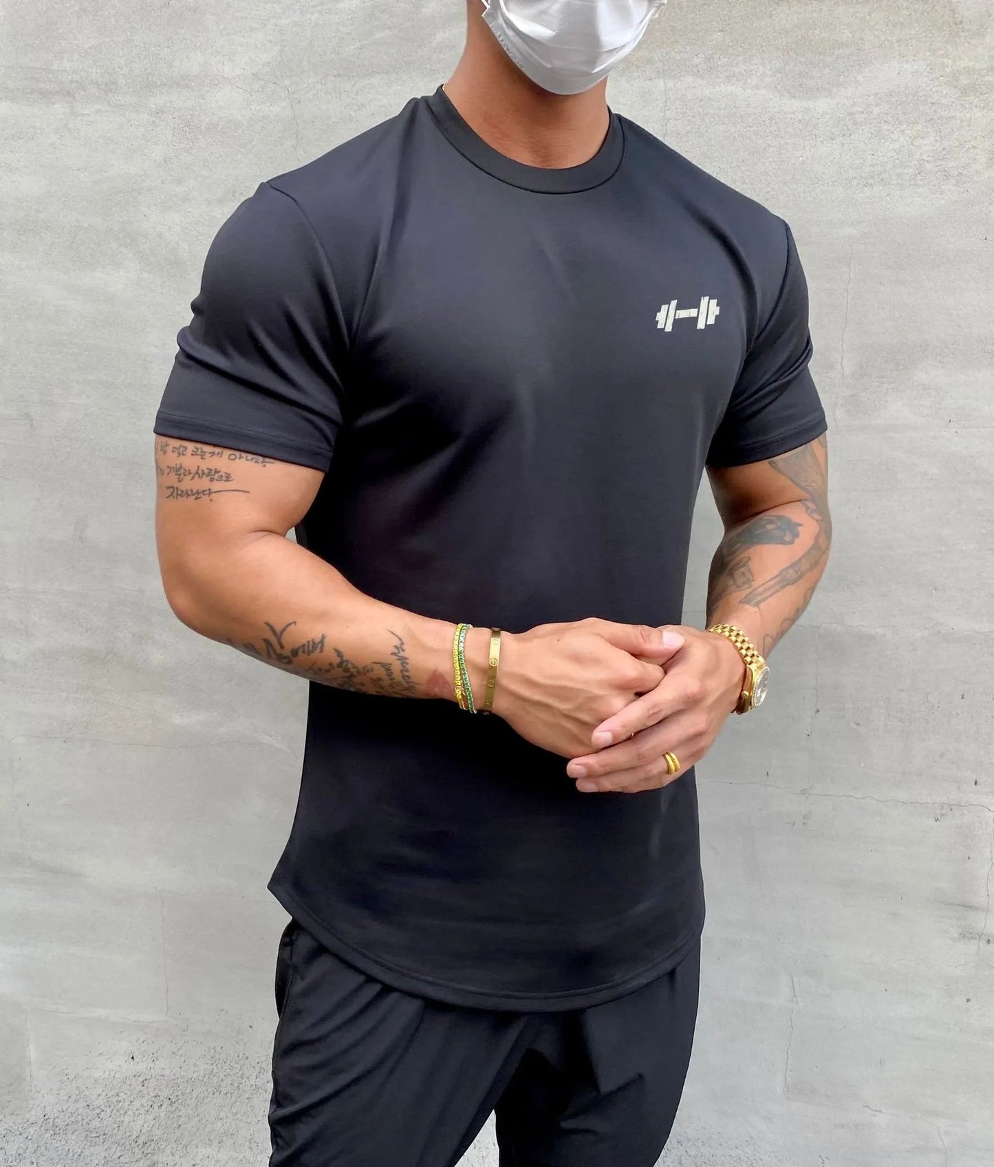 Milan™ I Puur katoenen stretch sport T-shirt