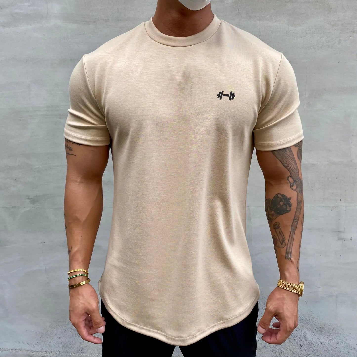 Milan™ I Puur katoenen stretch sport T-shirt