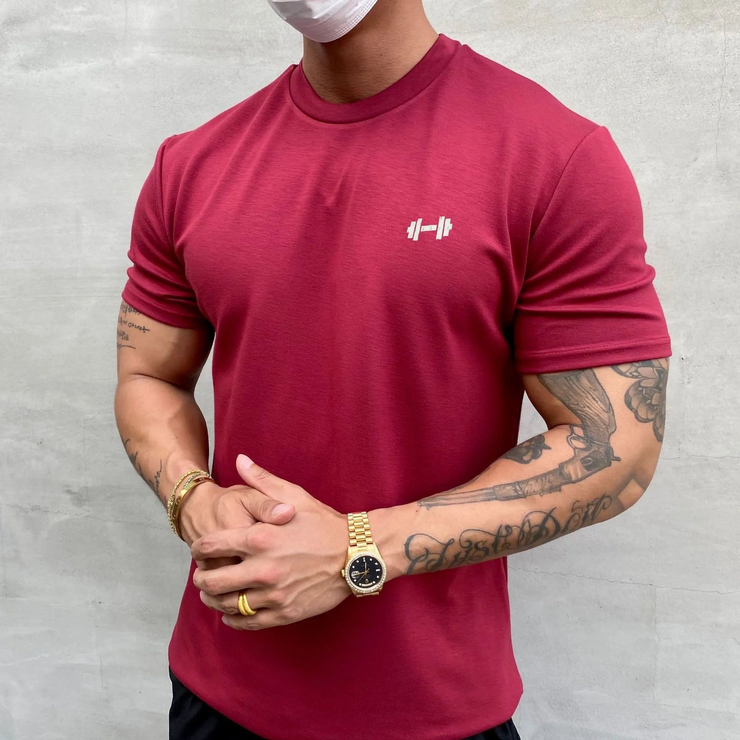 Milan™ I Puur katoenen stretch sport T-shirt