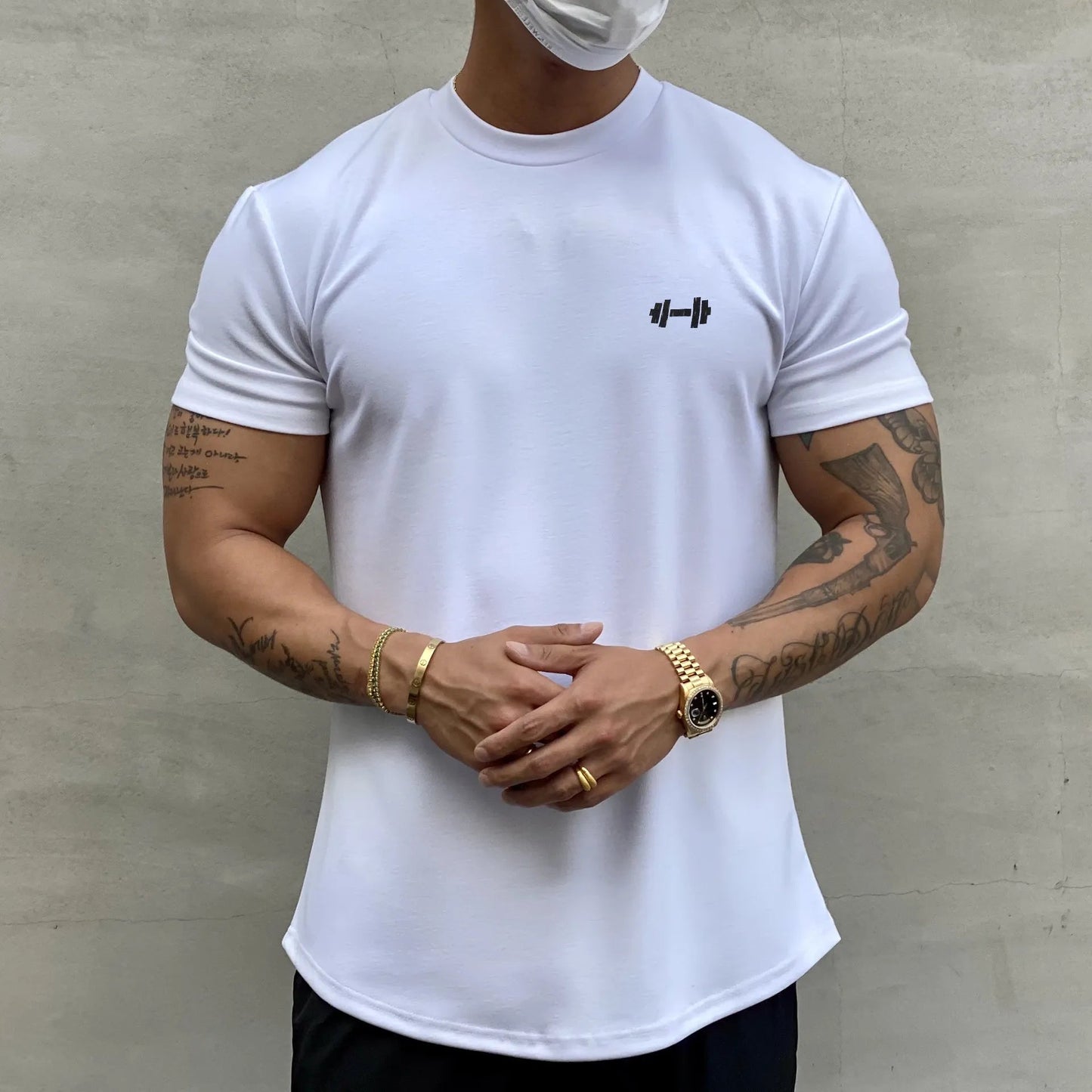 Milan™ I Puur katoenen stretch sport T-shirt