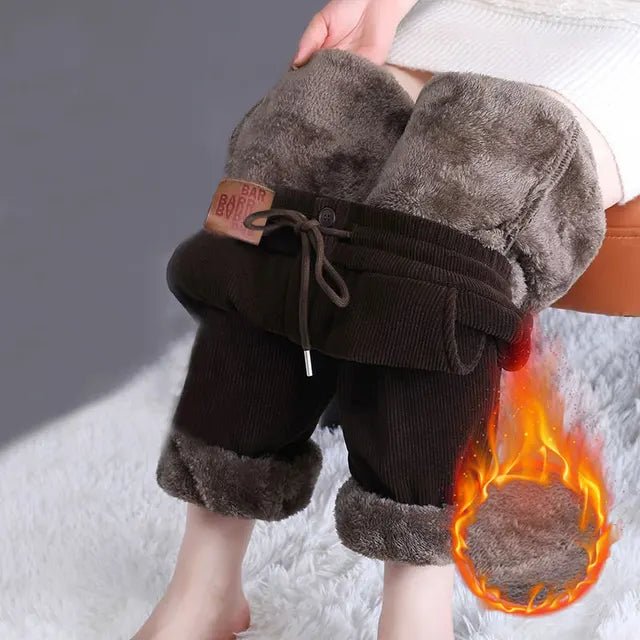 Milou™ I WinterWarmth Stijlvolle Corduroy Broek