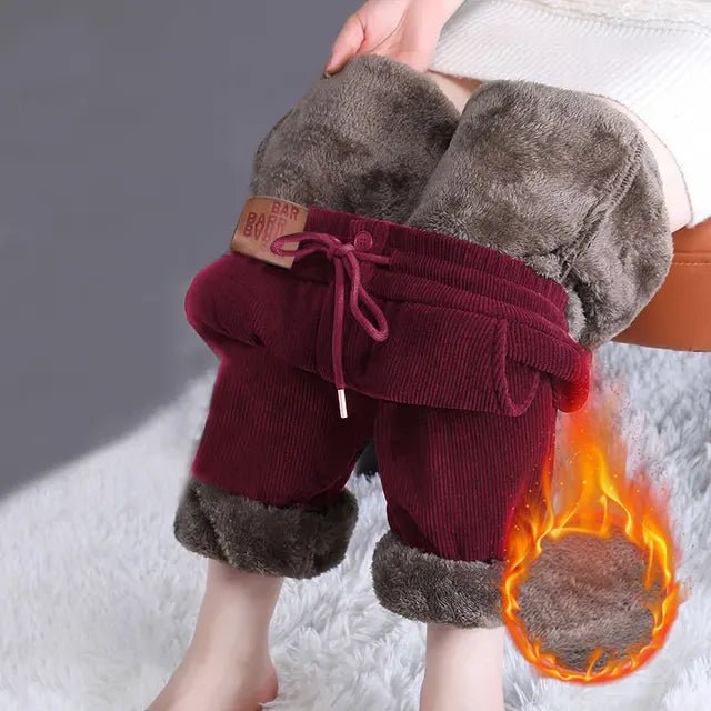 Milou™ I WinterWarmth Stijlvolle Corduroy Broek