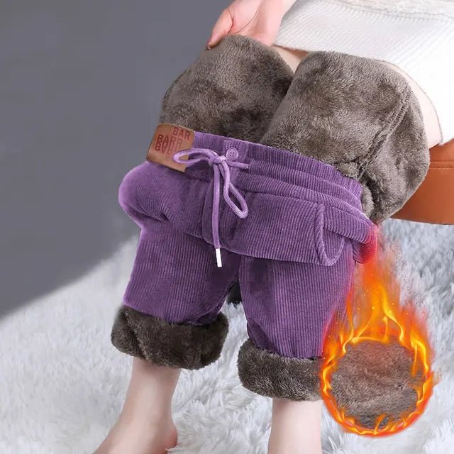 Milou™ I WinterWarmth Stijlvolle Corduroy Broek