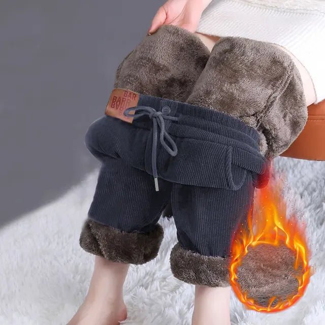 Milou™ I WinterWarmth Stijlvolle Corduroy Broek