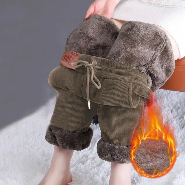 Milou™ I WinterWarmth Stijlvolle Corduroy Broek