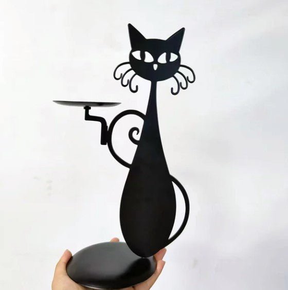 MysticPaw™ I Zwarte Kat Kaarshouder