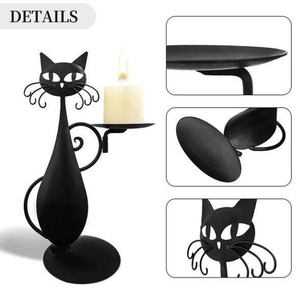 MysticPaw™ I Zwarte Kat Kaarshouder