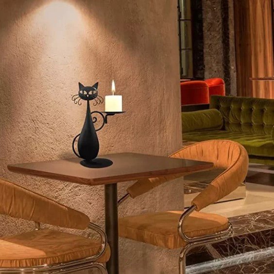 MysticPaw™ I Zwarte Kat Kaarshouder
