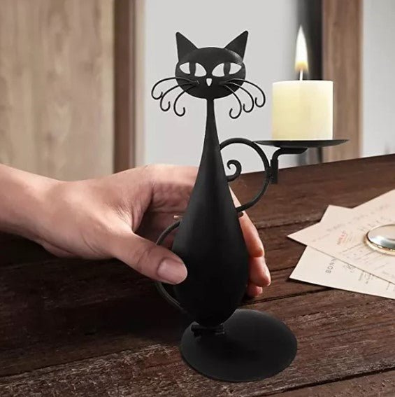 MysticPaw™ I Zwarte Kat Kaarshouder