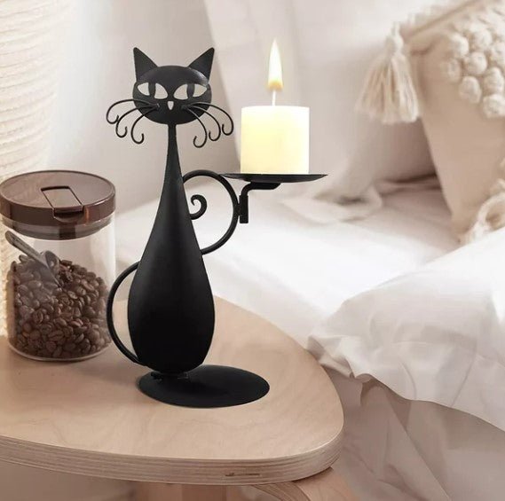 MysticPaw™ I Zwarte Kat Kaarshouder