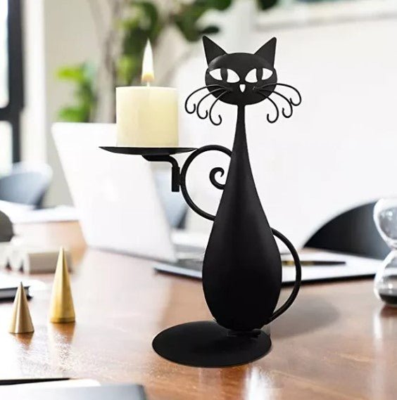 MysticPaw™ I Zwarte Kat Kaarshouder