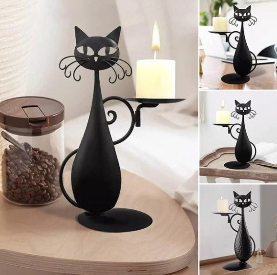 MysticPaw™ I Zwarte Kat Kaarshouder
