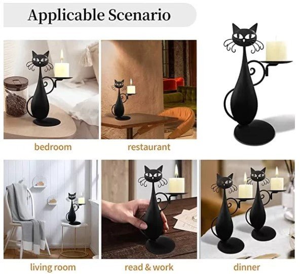 MysticPaw™ I Zwarte Kat Kaarshouder