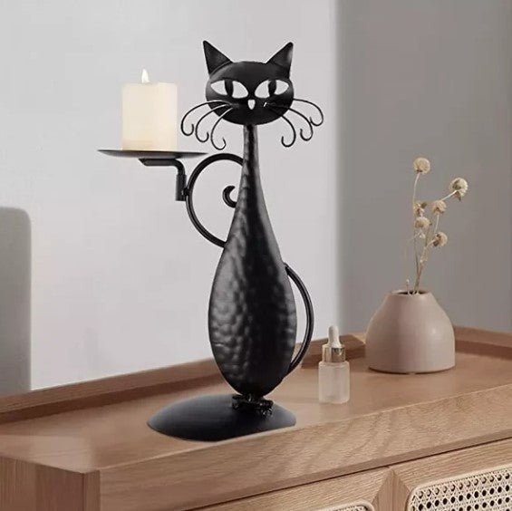 MysticPaw™ I Zwarte Kat Kaarshouder