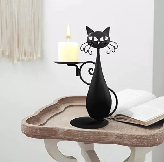 MysticPaw™ I Zwarte Kat Kaarshouder