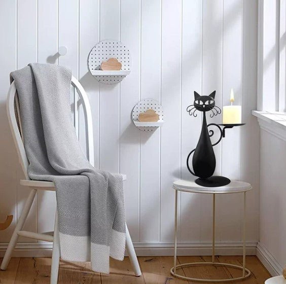 MysticPaw™ I Zwarte Kat Kaarshouder