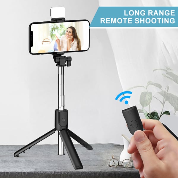 PoseFlex™ I 6 In 1 draadloze Bluetooth Selfie Stick