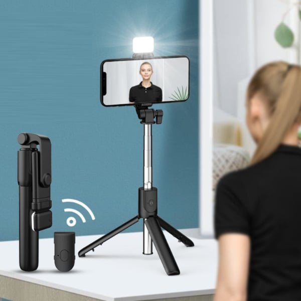 PoseFlex™ I 6 In 1 draadloze Bluetooth Selfie Stick