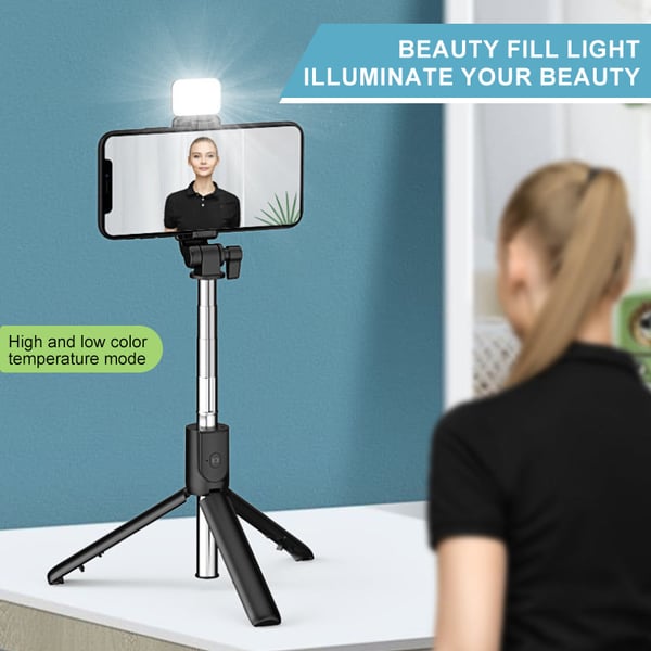 PoseFlex™ I 6 In 1 draadloze Bluetooth Selfie Stick
