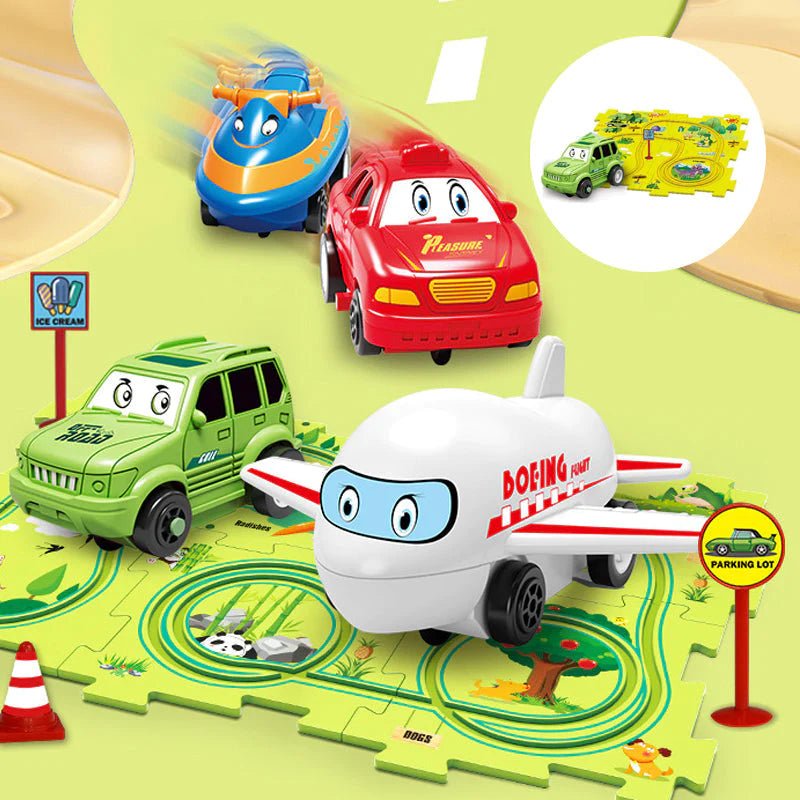QuizzWheels™ I Puzzel speelgoedauto