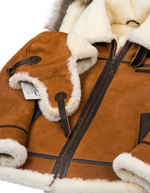 Renz™ I Leren Winterjas