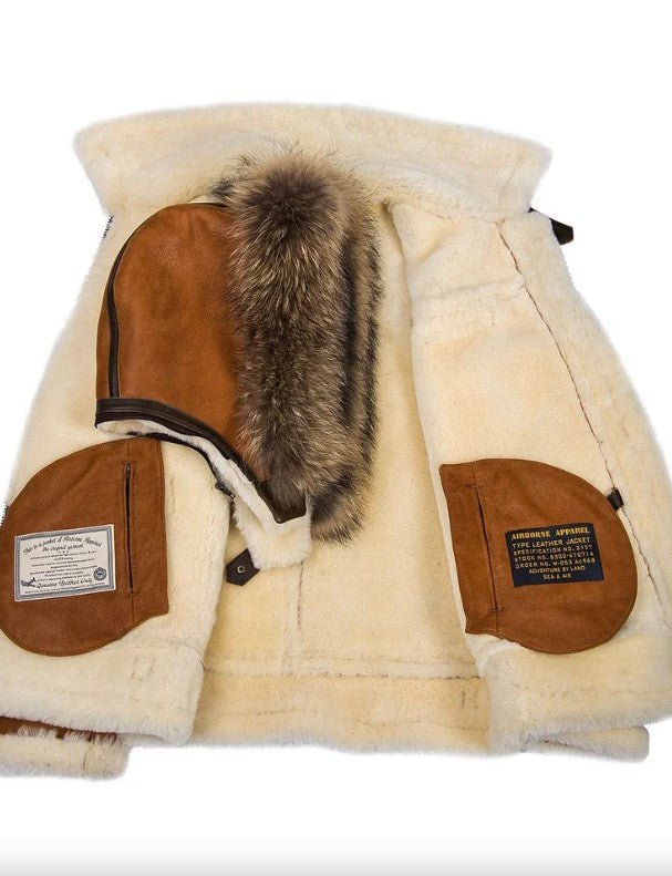 Renz™ I Leren Winterjas