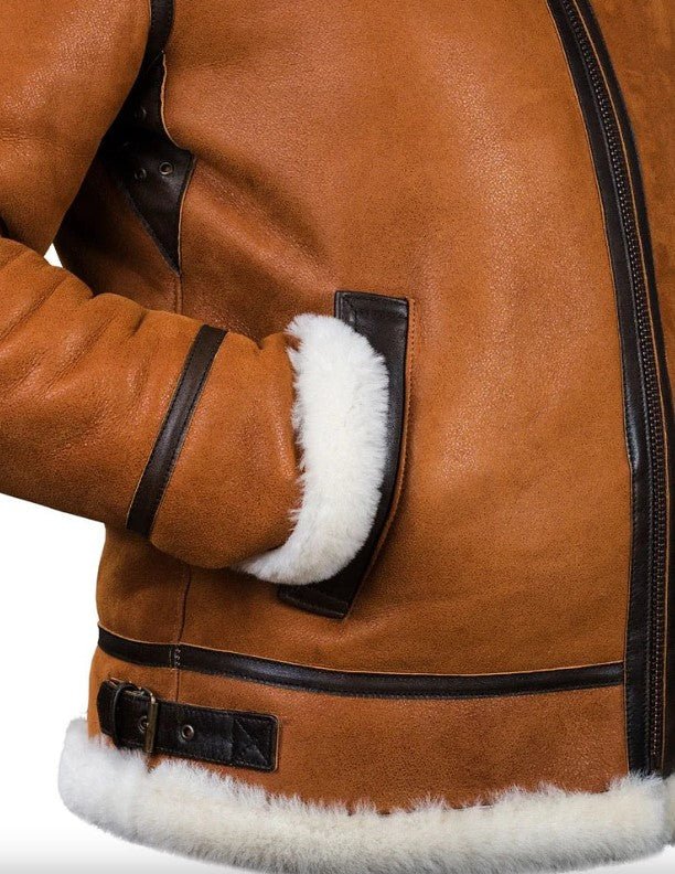 Renz™ I Leren Winterjas